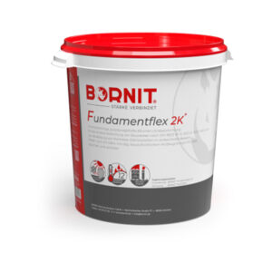 BORNIT – Fundamentflex 2K - masa bitumiczna, zawierająca polistyren i uszlachetniona tworzywami sztucznymi.