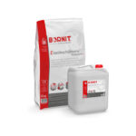 BORNIT ES (Elastikschlämme) to dwuskładnikowa, odporna na ścieranie masa uszczelniająca na bazie cementu